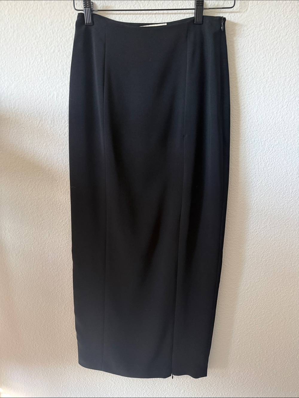 Vintage Cache Black Column Pencil Skirt